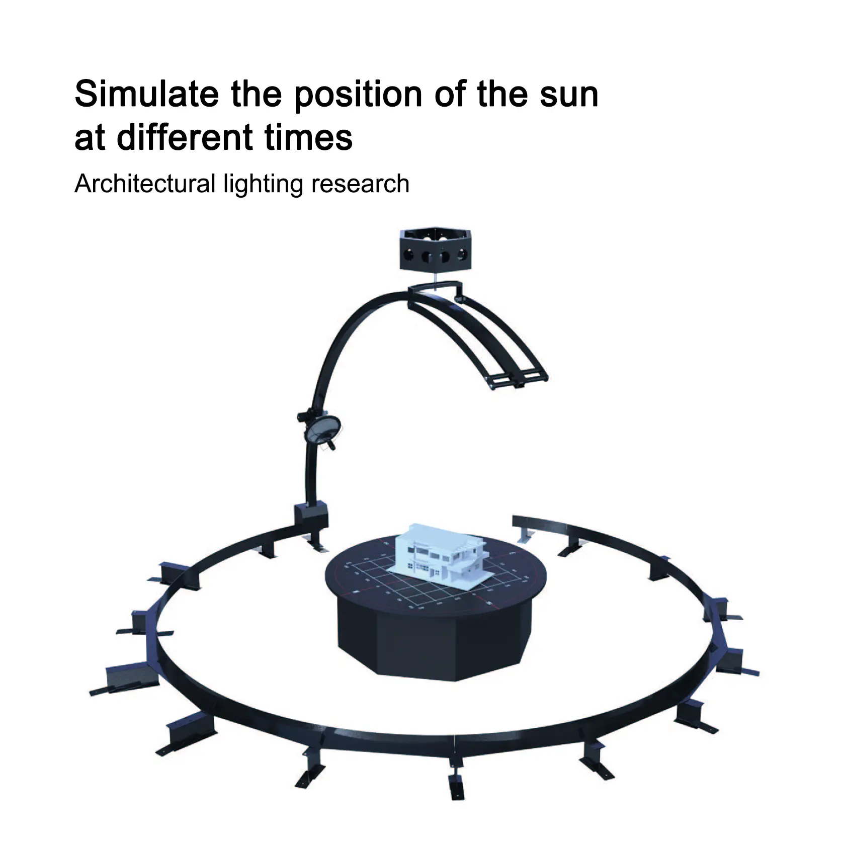 Artificial simulation of the sky-