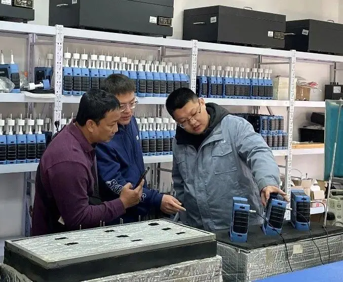 Important partners from Thailand arrived at our company for inspection and exchange
